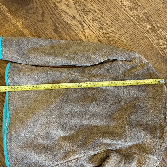Patagonia Retool Snap-T Fleece Pullover light sesame, teal bear brown - Picture 7 of 7